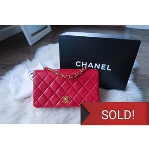 🚫SOLD!!🚫 🌸CHANEL Vintage Full Flap🌸